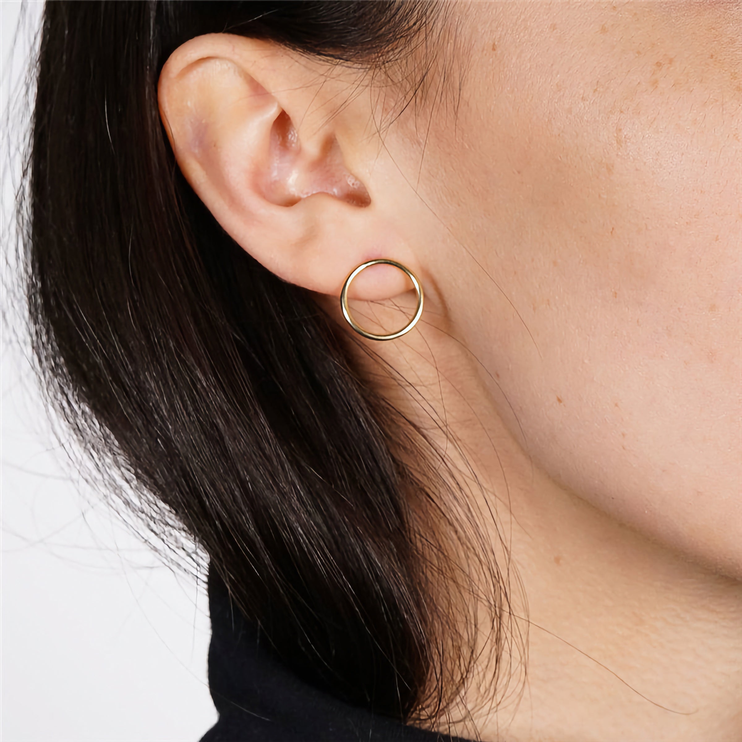 Aureole Gold Earrings Image