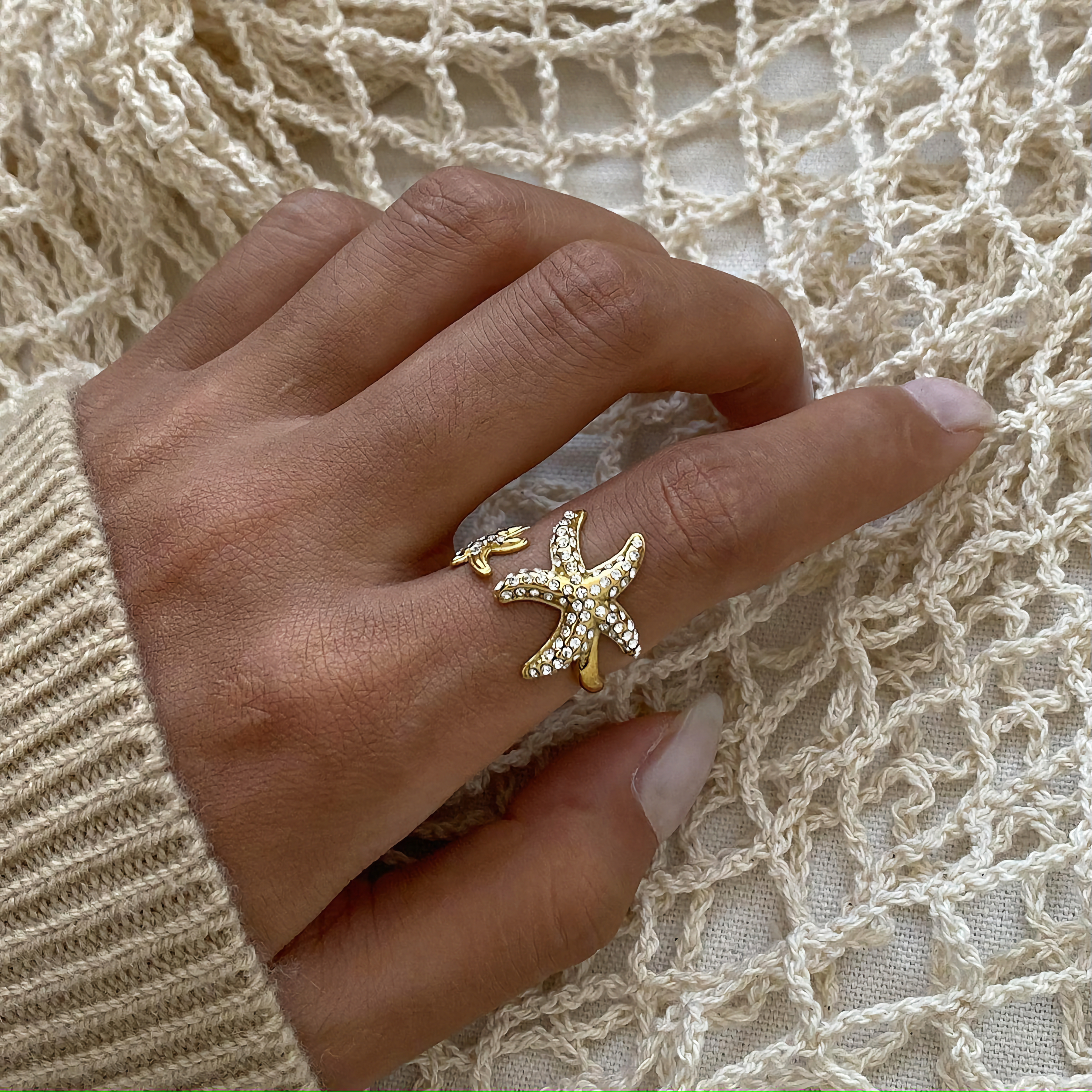 Marina Starfish Diamond Ring Image