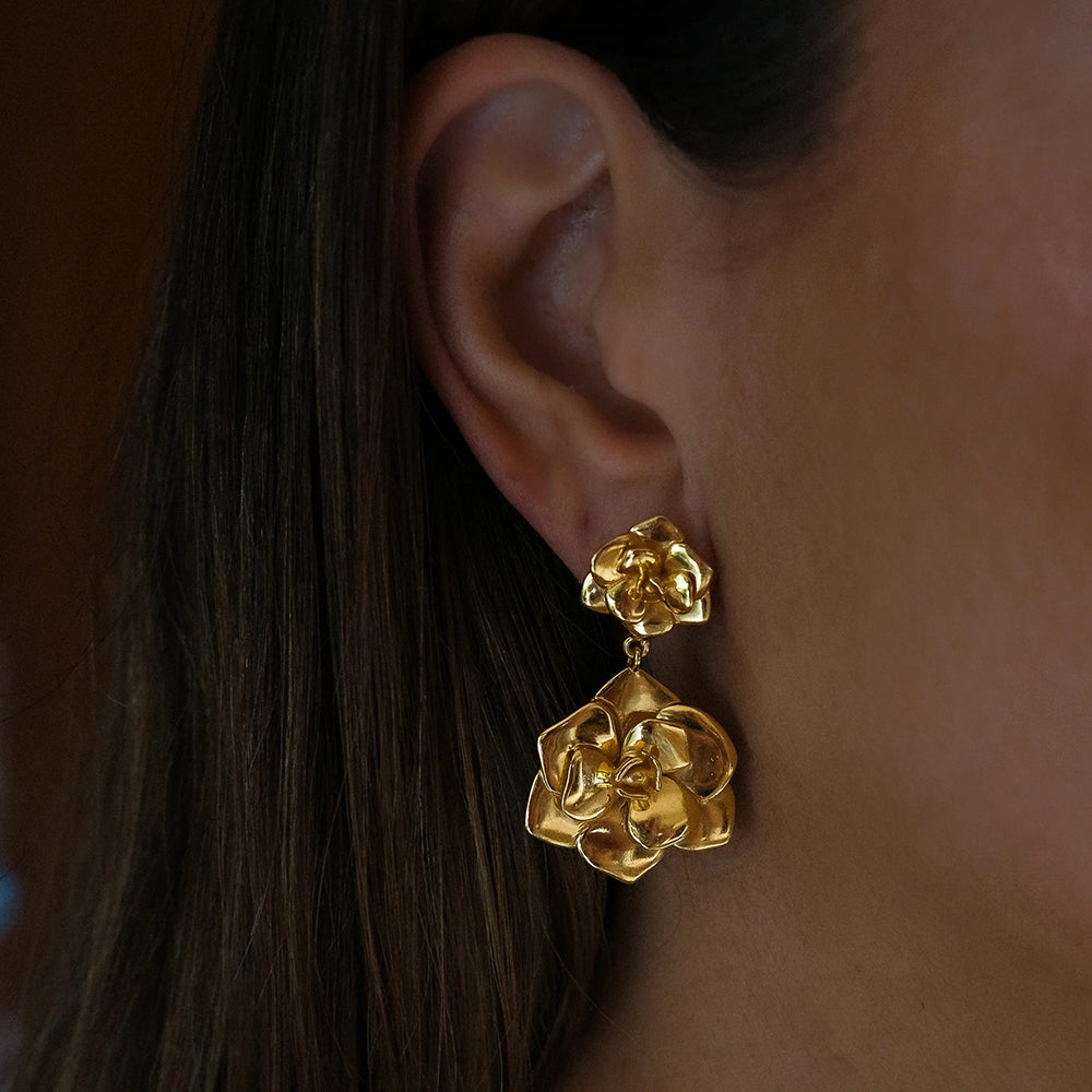 Thelma Gold Earrings Image