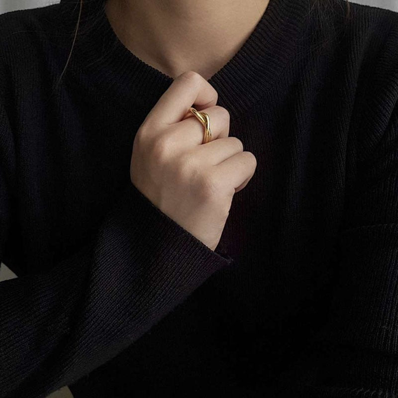 Viola Gold Ring