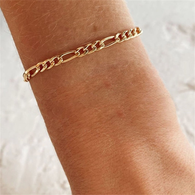 Saturn Gold Chain Bracelet Image