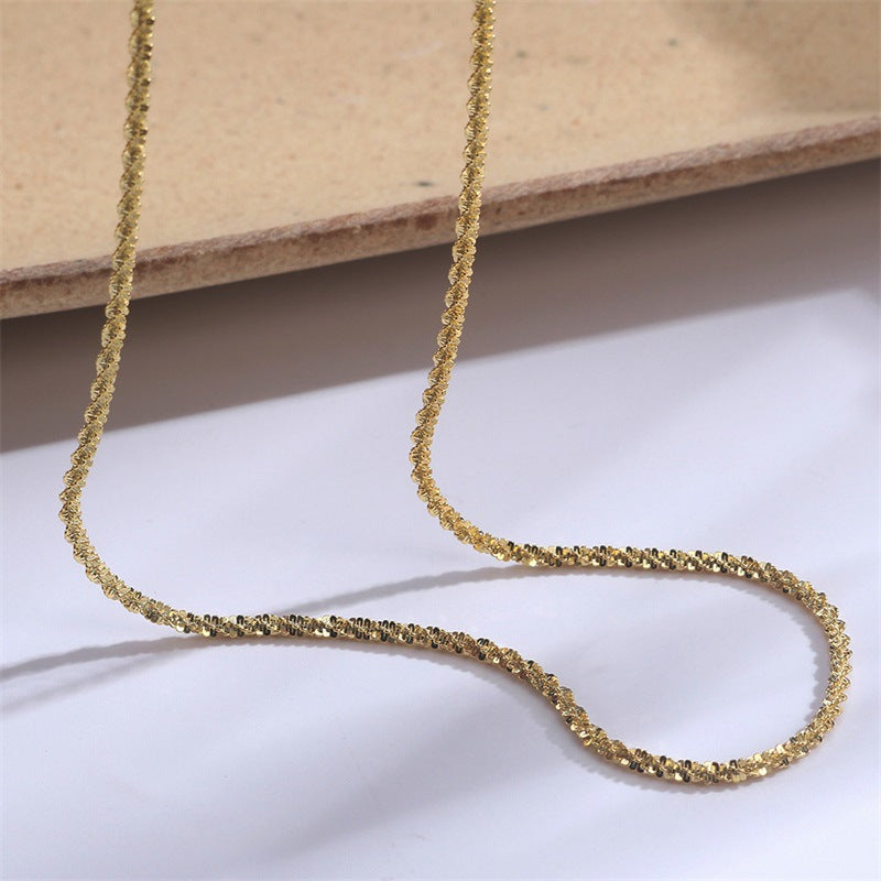 Audrey Gold Chain Necklace Image