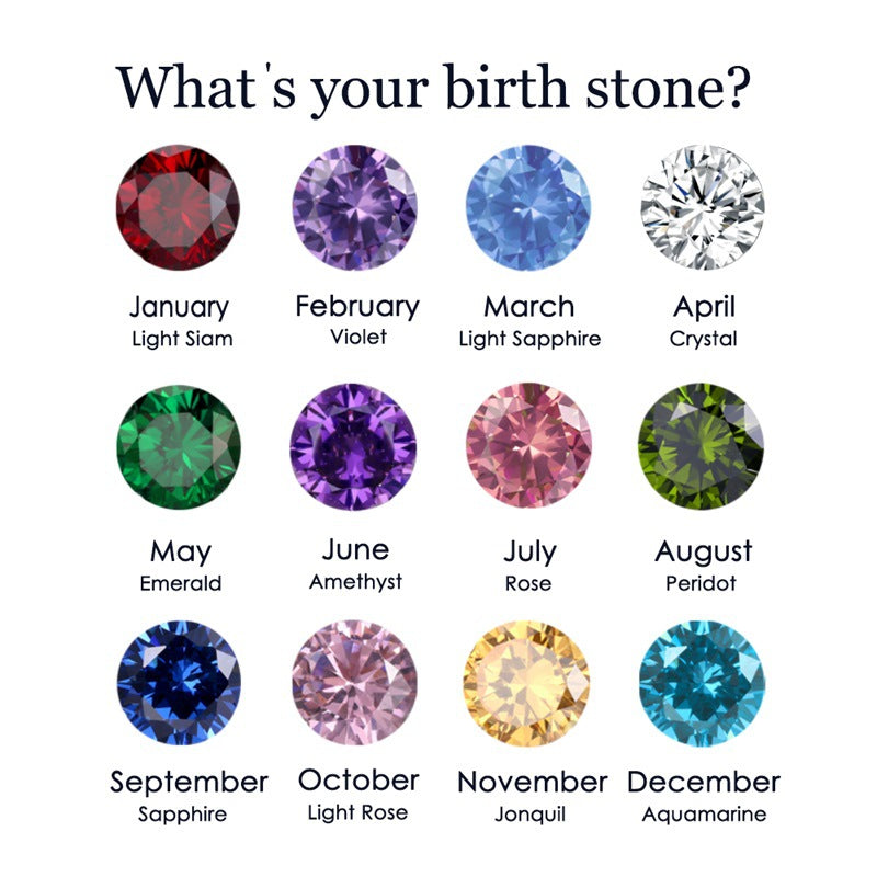 Amelia Birthstone Stacker Ring Image