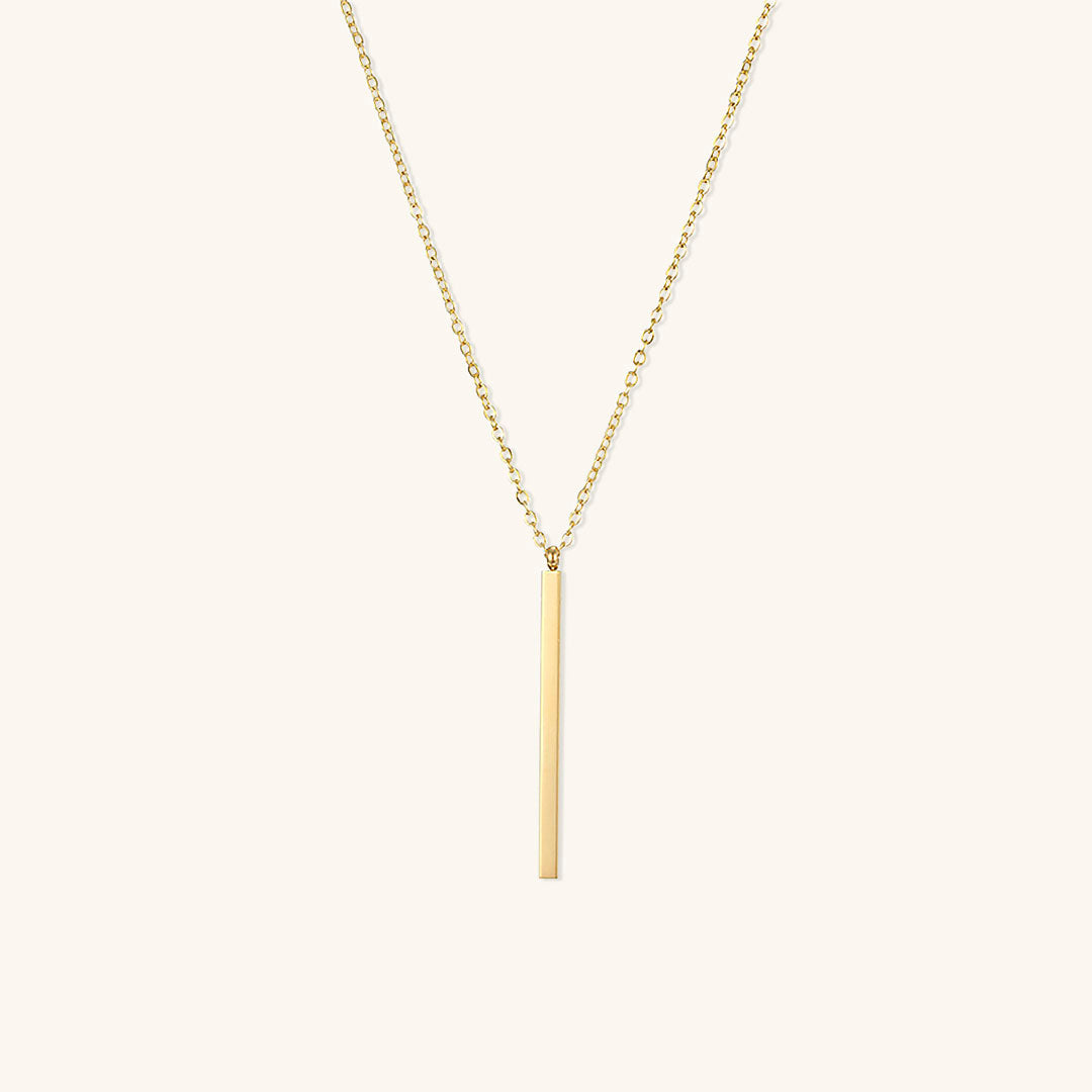 Allison Gold Bar Necklace Image