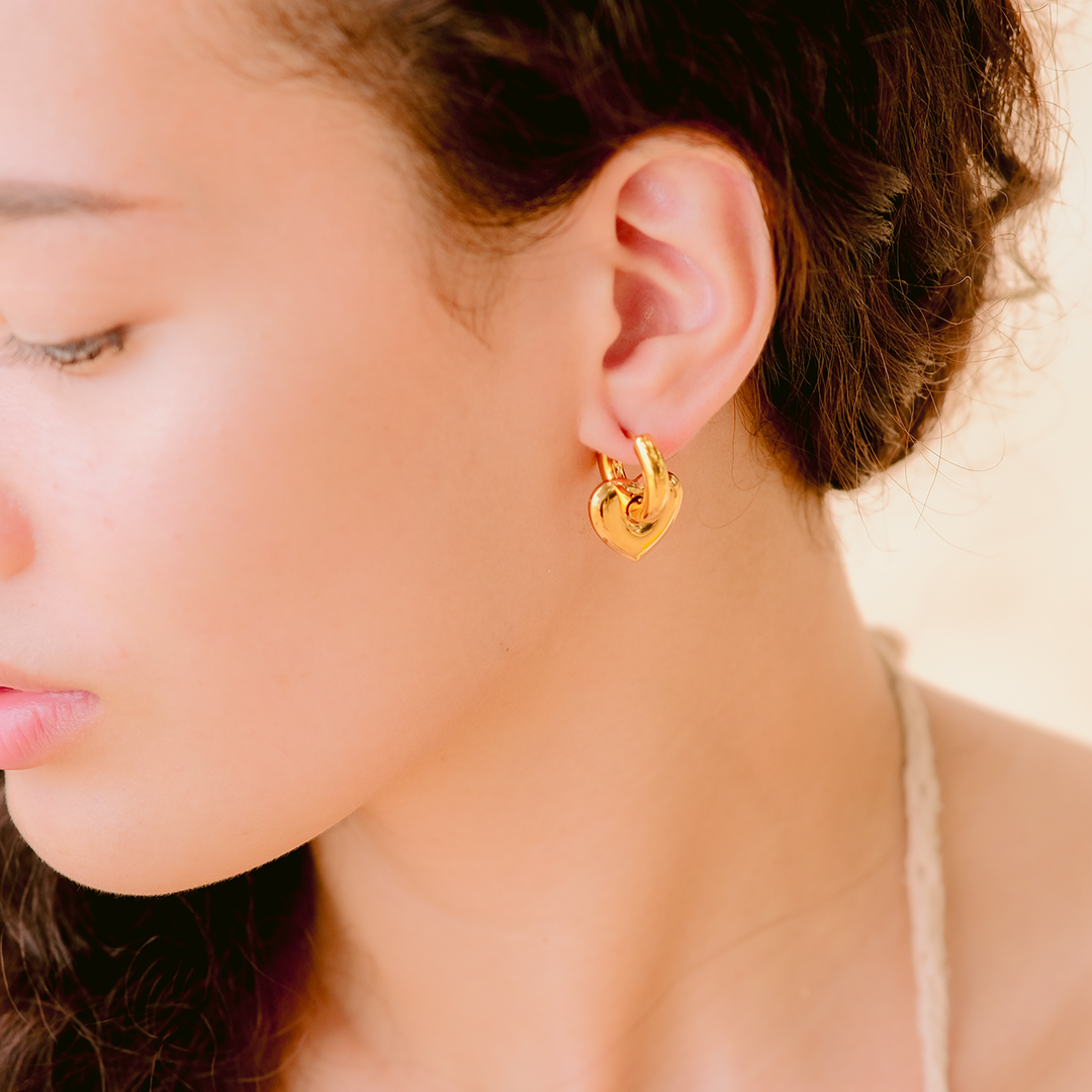 Aria's Arrow Gold Earrings