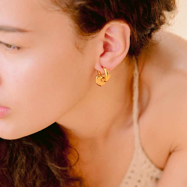 Aria's Arrow Gold Earrings