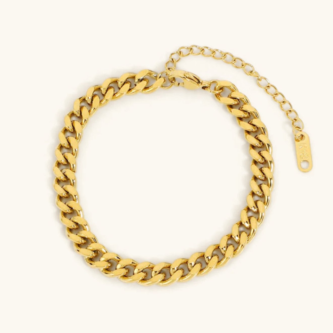 Jean Gold Chain Bracelet Image