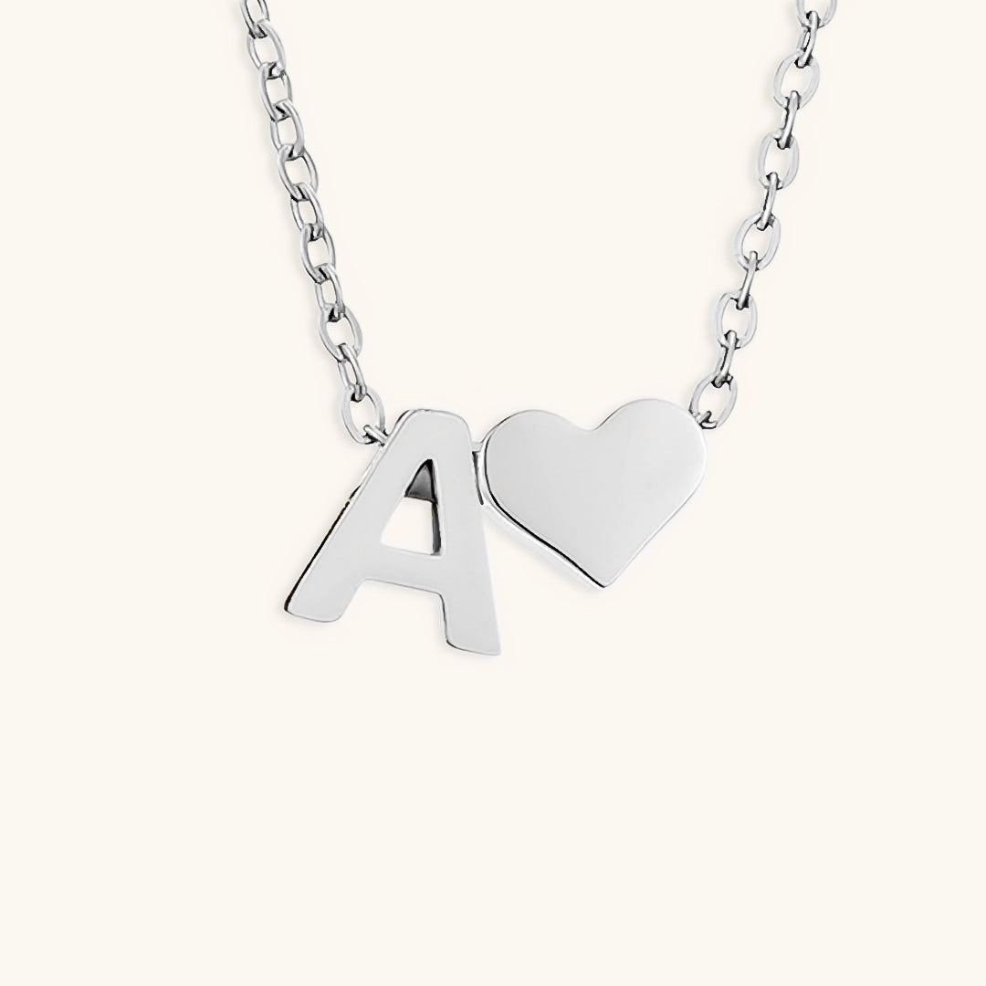 Ria Initial Letter Gold Necklace Image