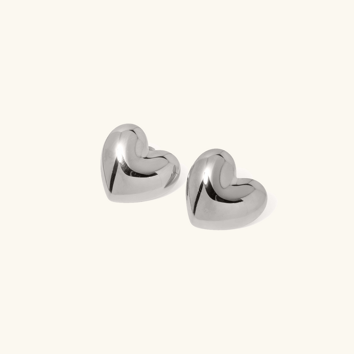 Aubree Gold Heart Earrings