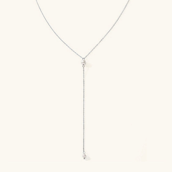 Beatrice Pearl Tassel Necklace
