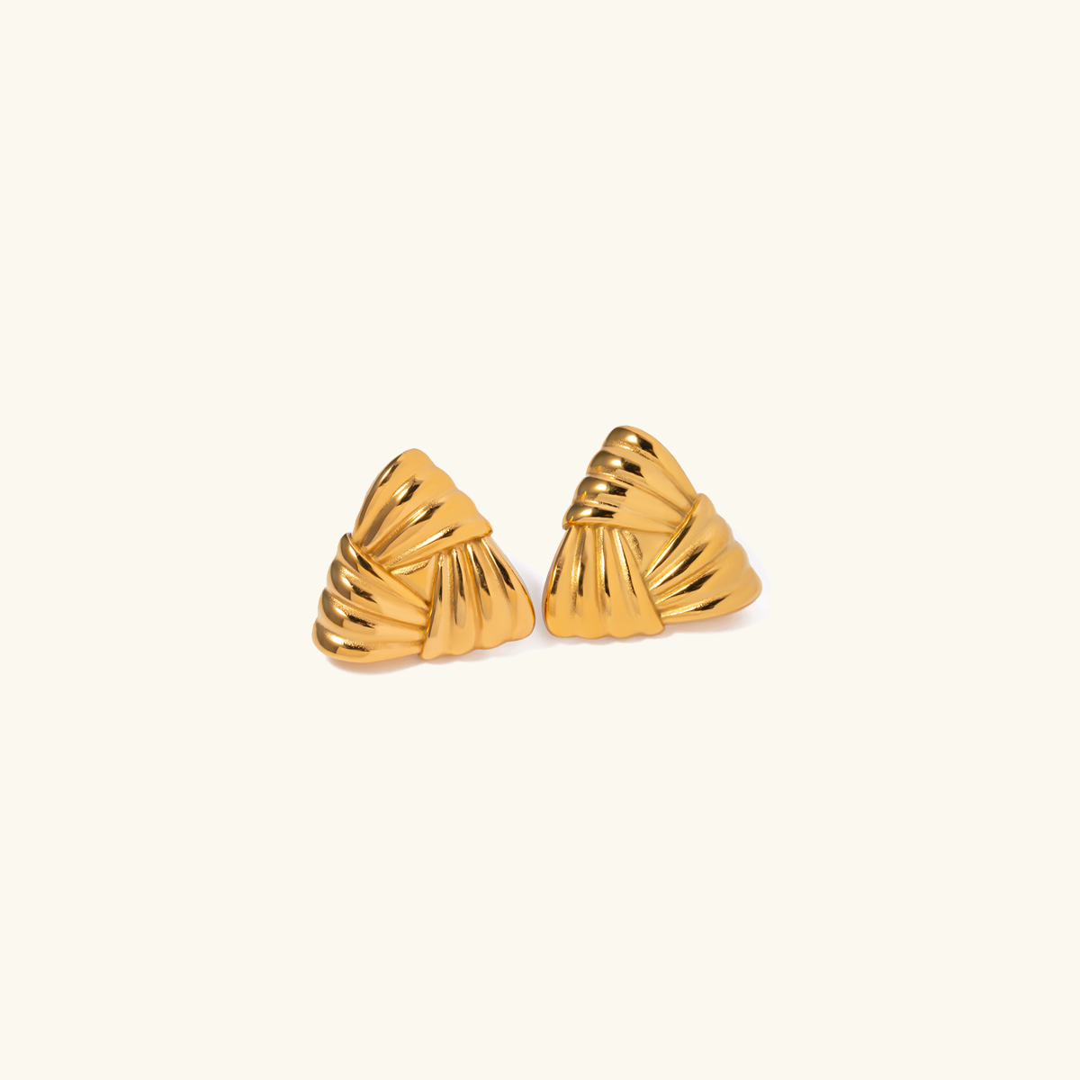 Brigitte Gold Earrings Image