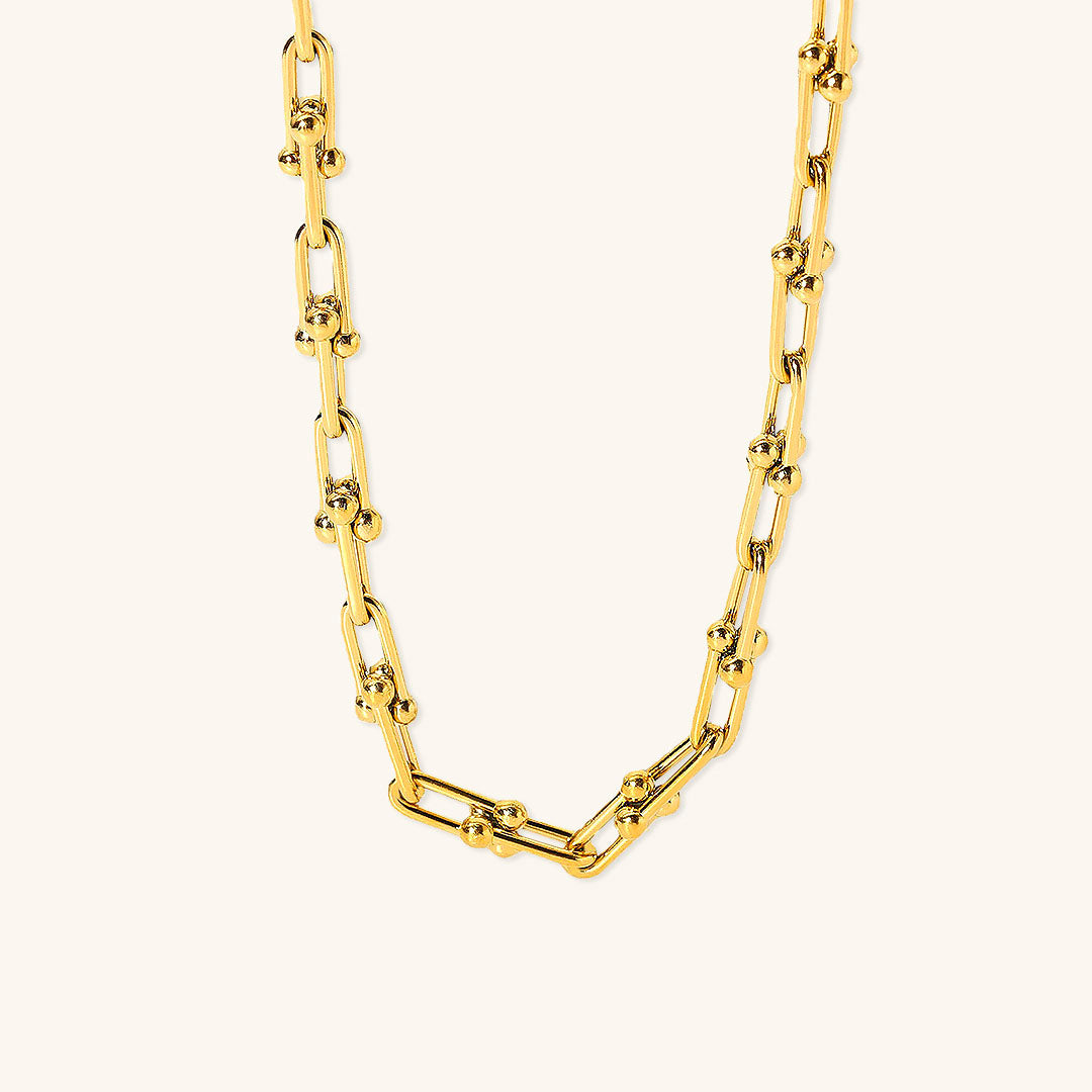 Cascade Gold Chain Necklace Image