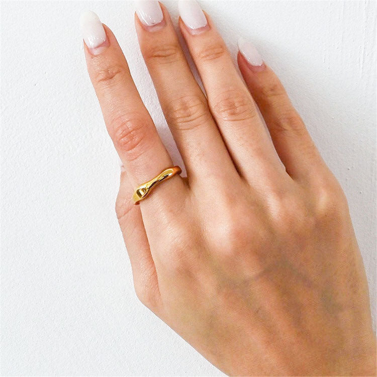 Dianne Gold Stacker Ring Image