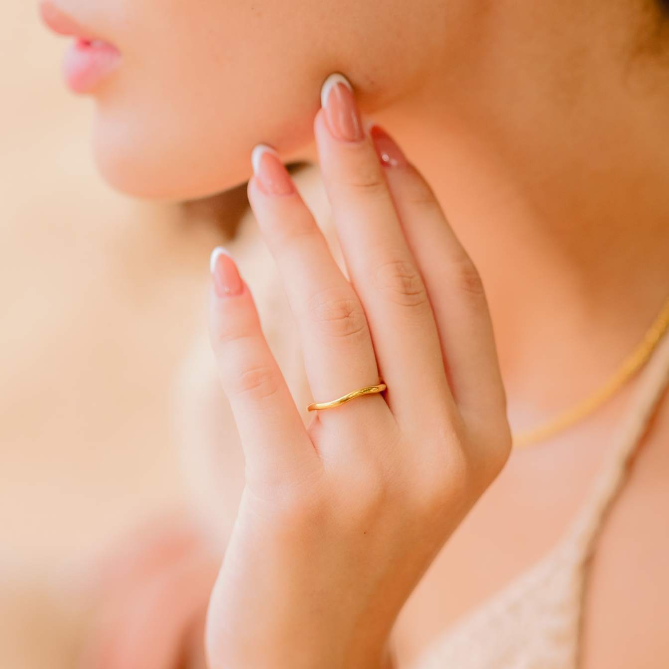 Dianne Gold Stacker Ring Image