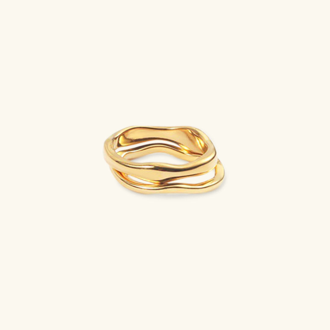 Dianne Gold Stacker Ring Image