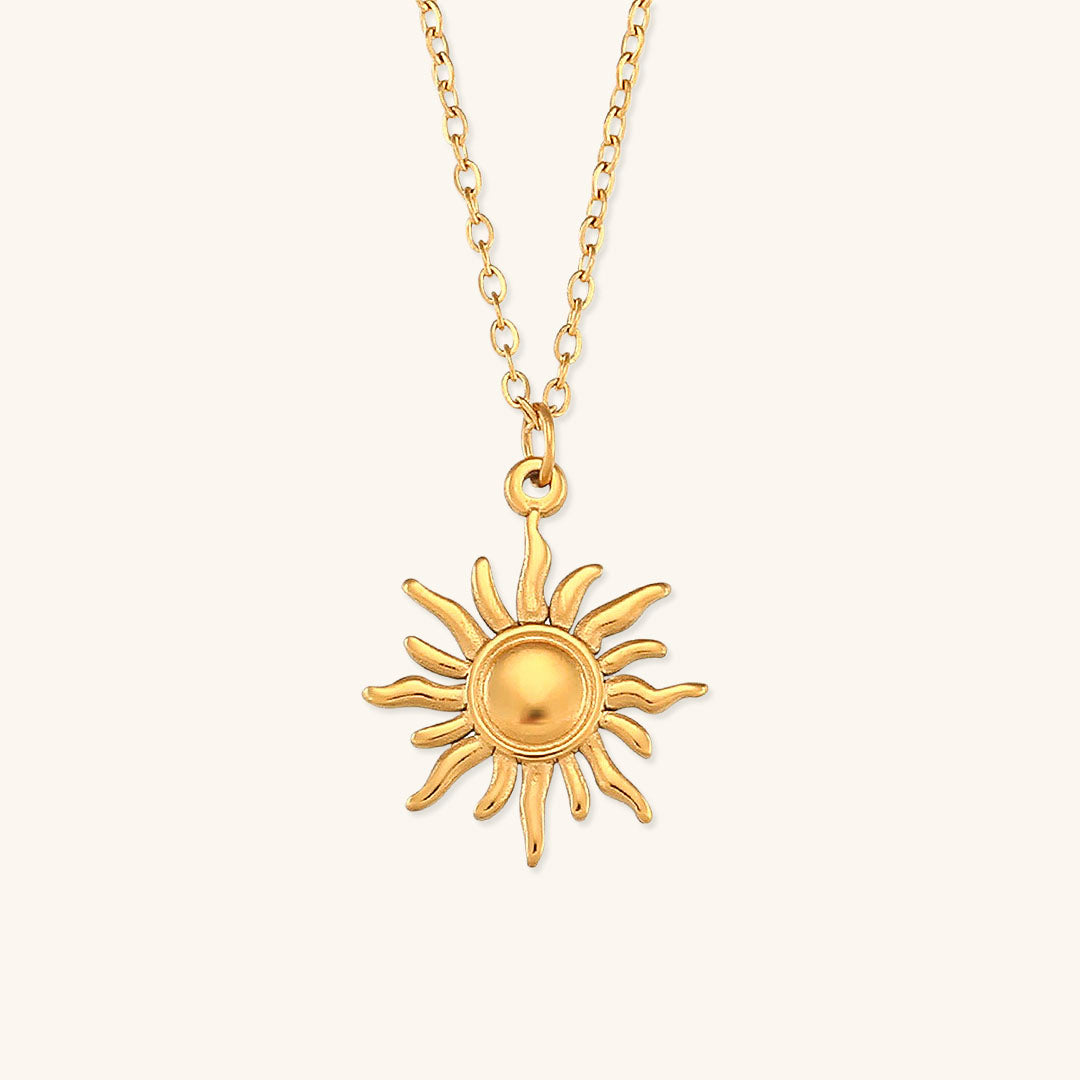 Eliora Gold Sun Necklace Image