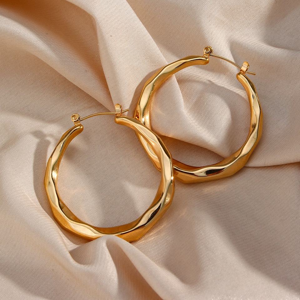 Aire Hoop Earrings Image