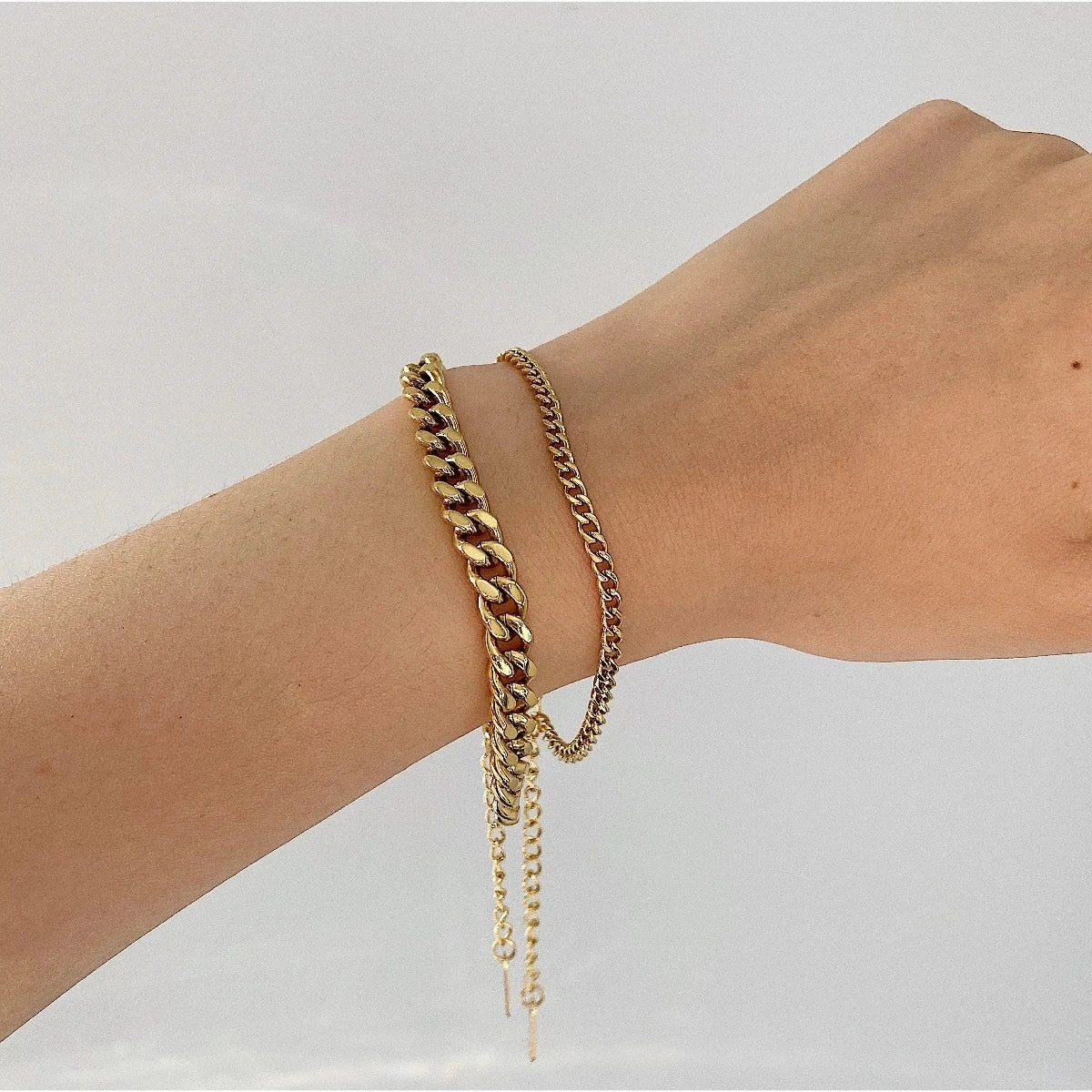 Jean Gold Chain Bracelet Image