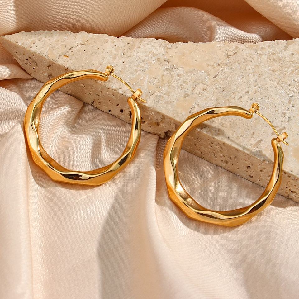 Aire Hoop Earrings Image