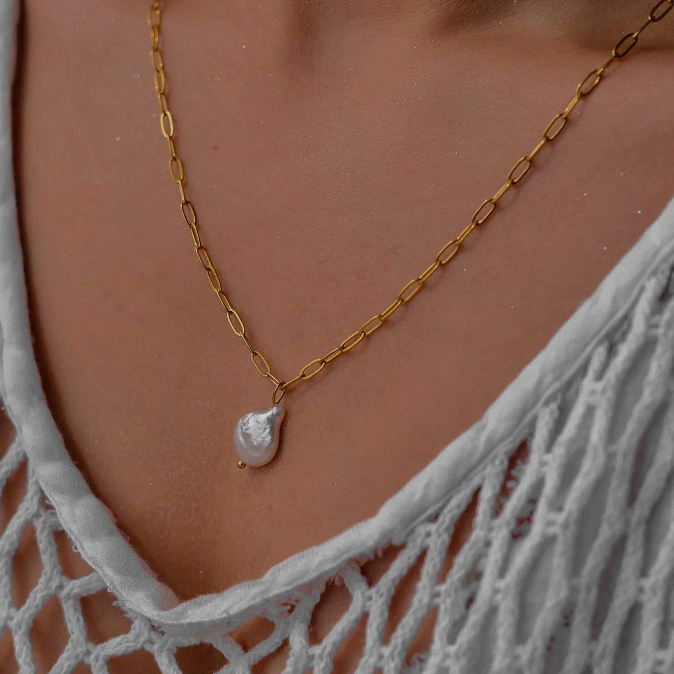 Angelica Freshwater Pearl Necklace Image