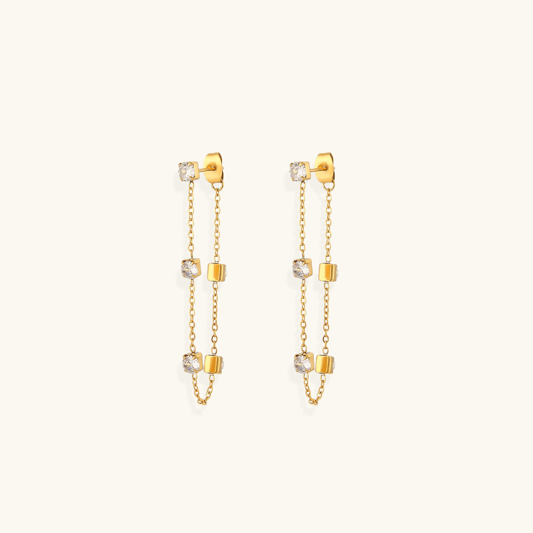 Iris Diamond Earrings Image