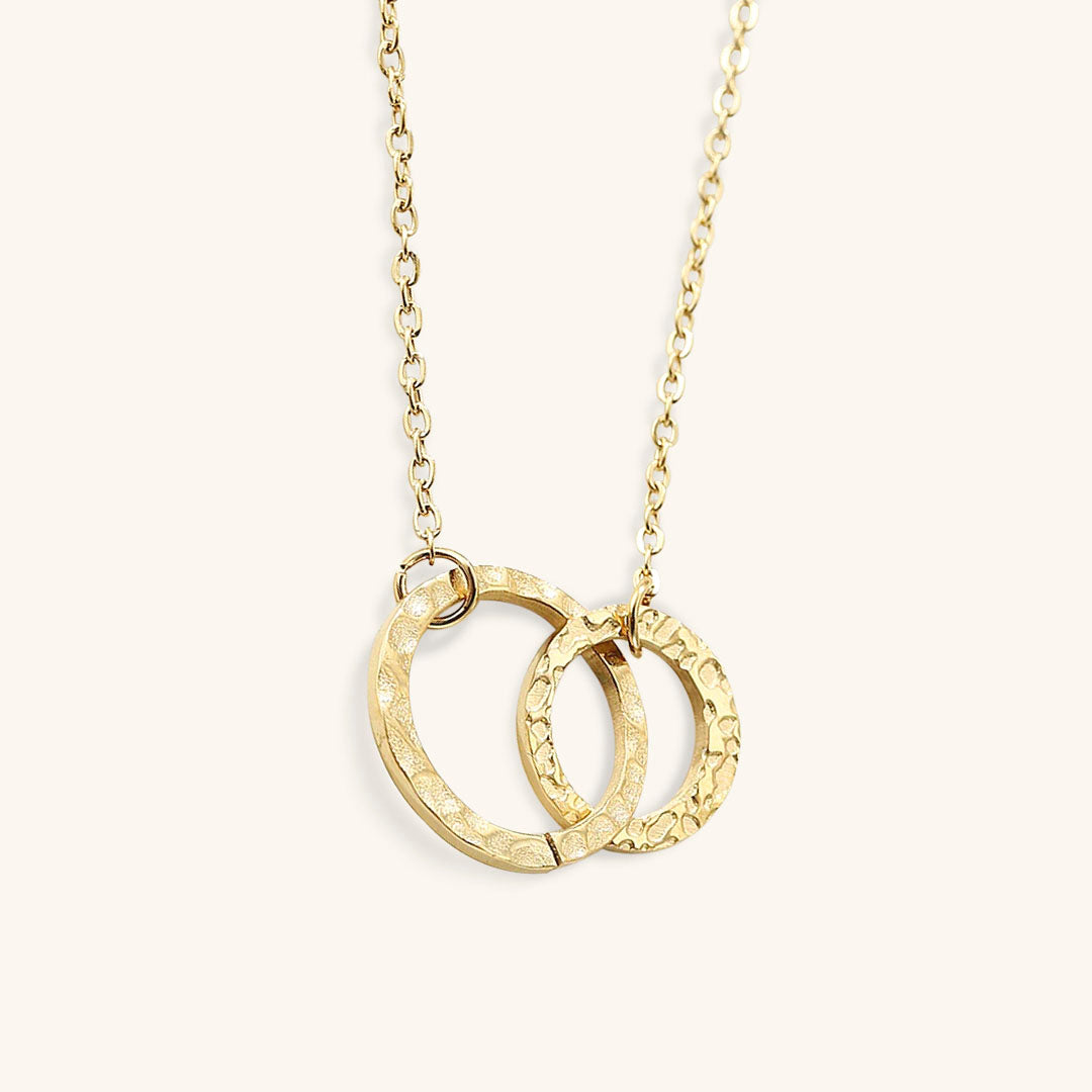 Isabelle Gold Hoop Necklace Image