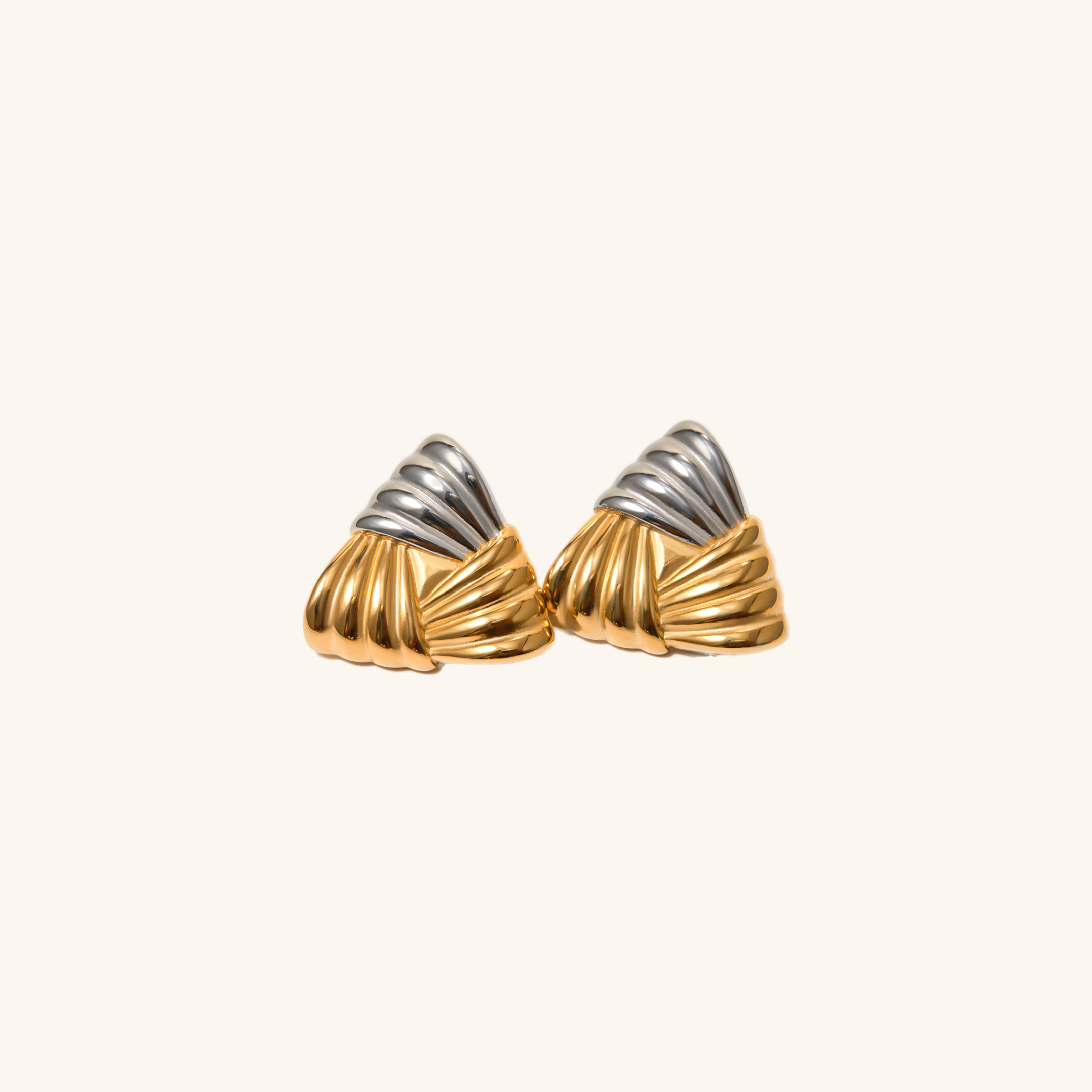 Brigitte Gold Earrings Image