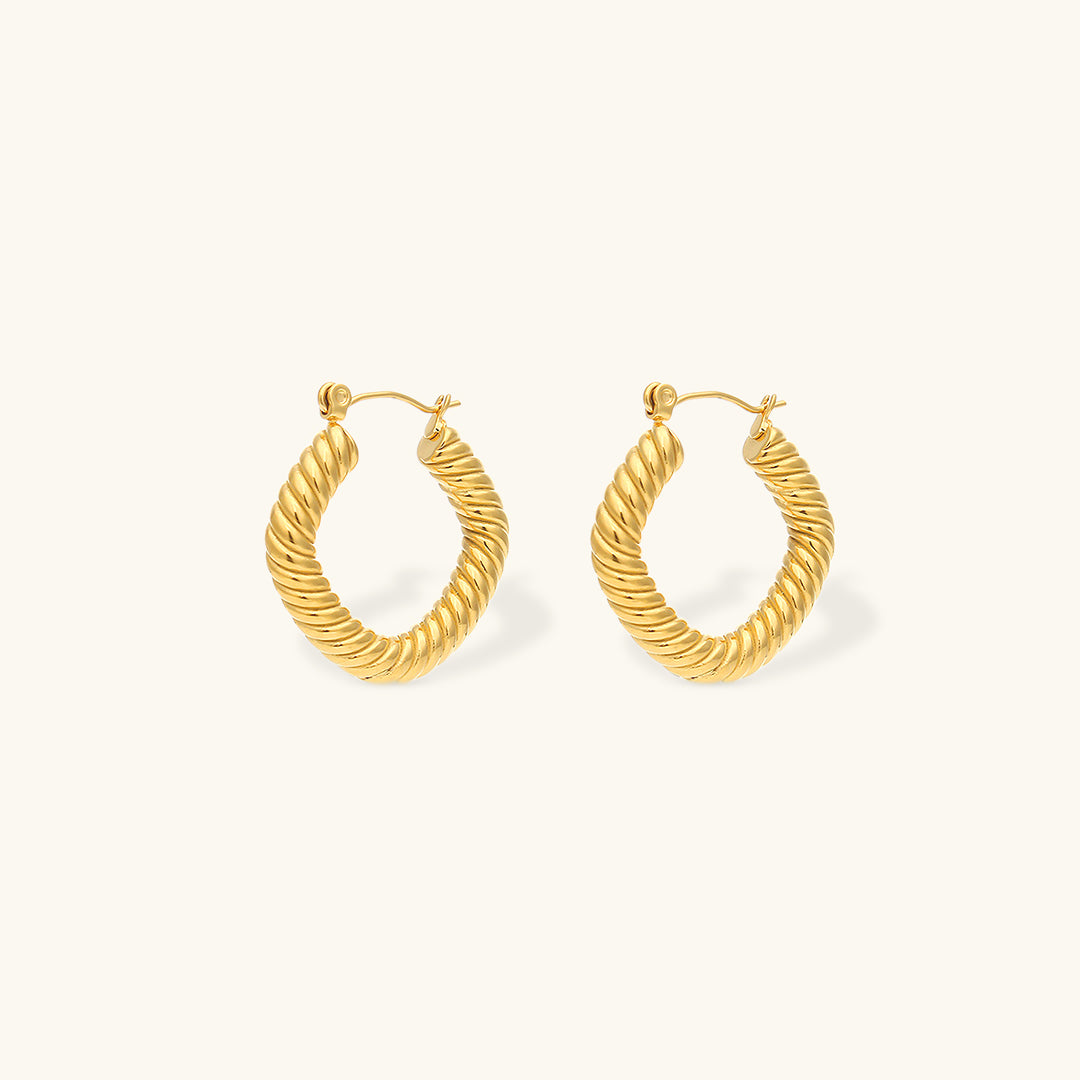 Emani Twist Square Earrings Image