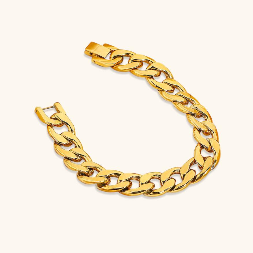 Kayle Gold Chain Bracelet Image