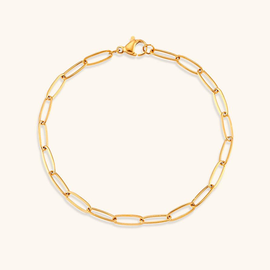 Lena Golden Chain Bracelet Image