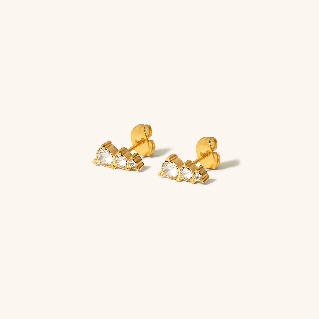 Lira Gold Earrings Image