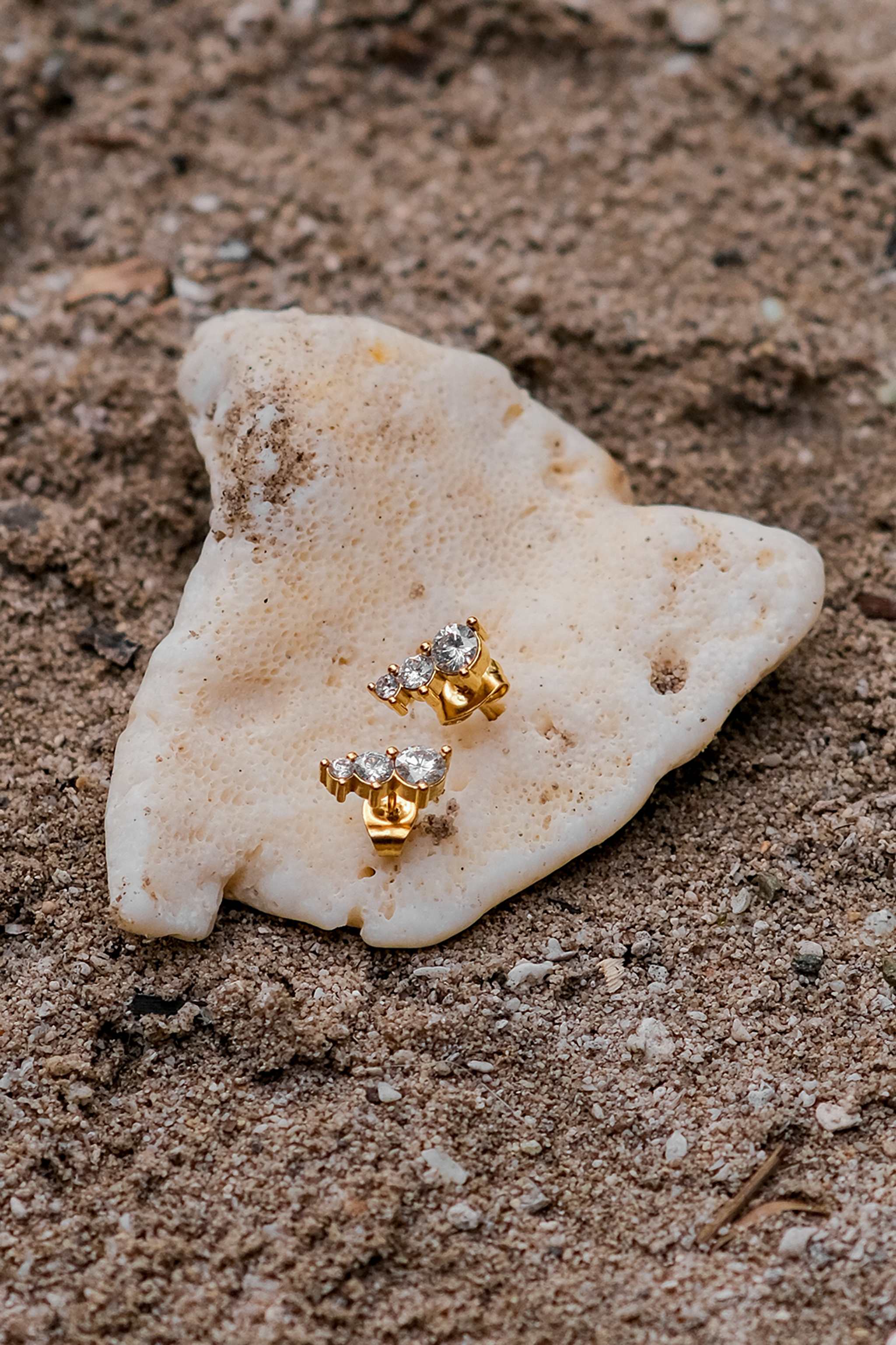 Lira Gold Earrings Image