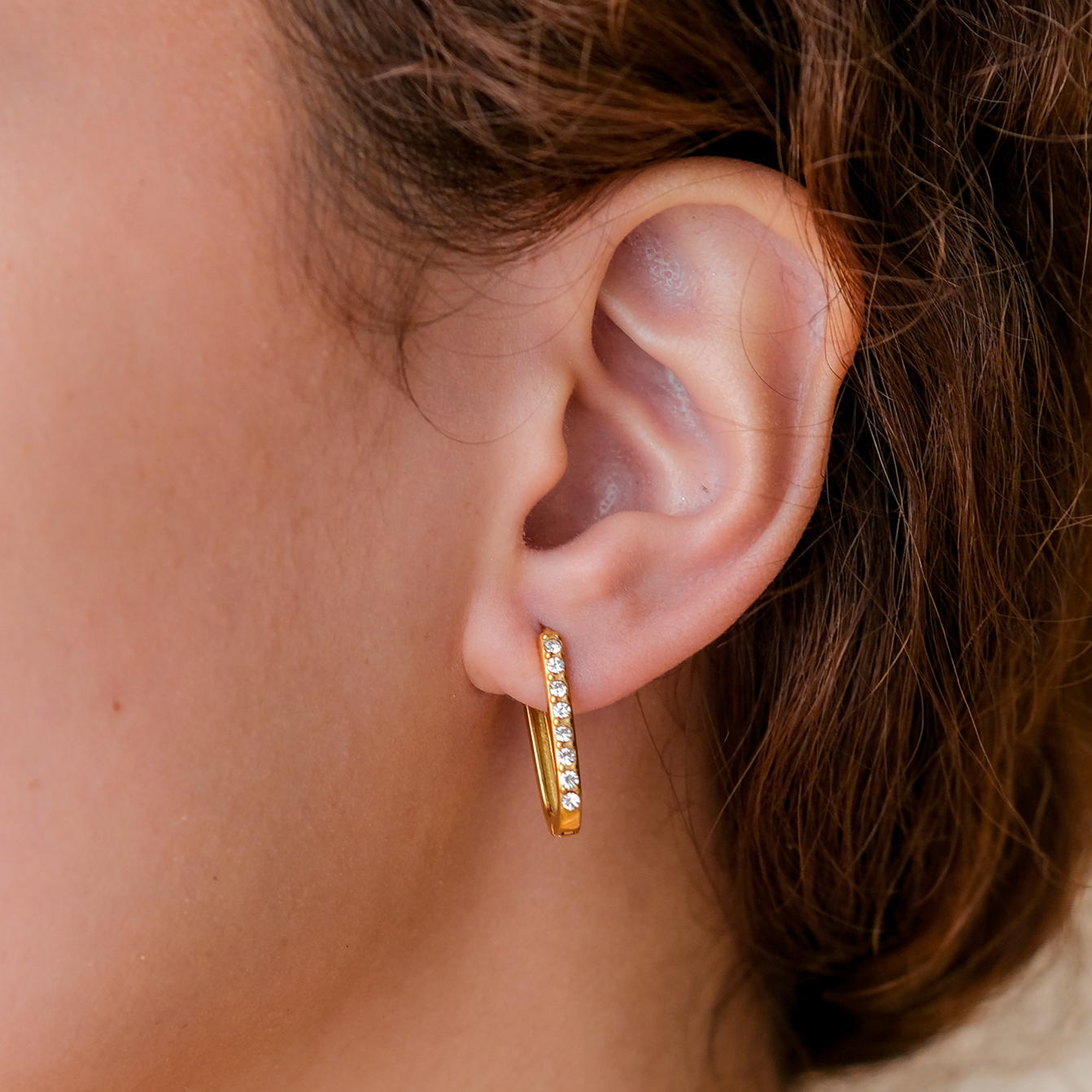 Lumiya Hoop Earrings Image