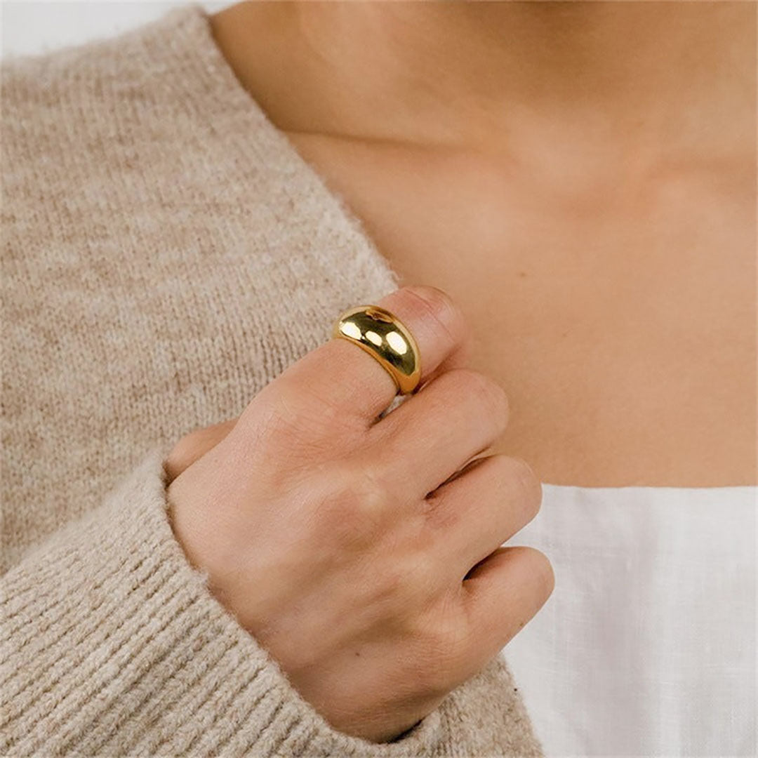 Lyra Gold Ring