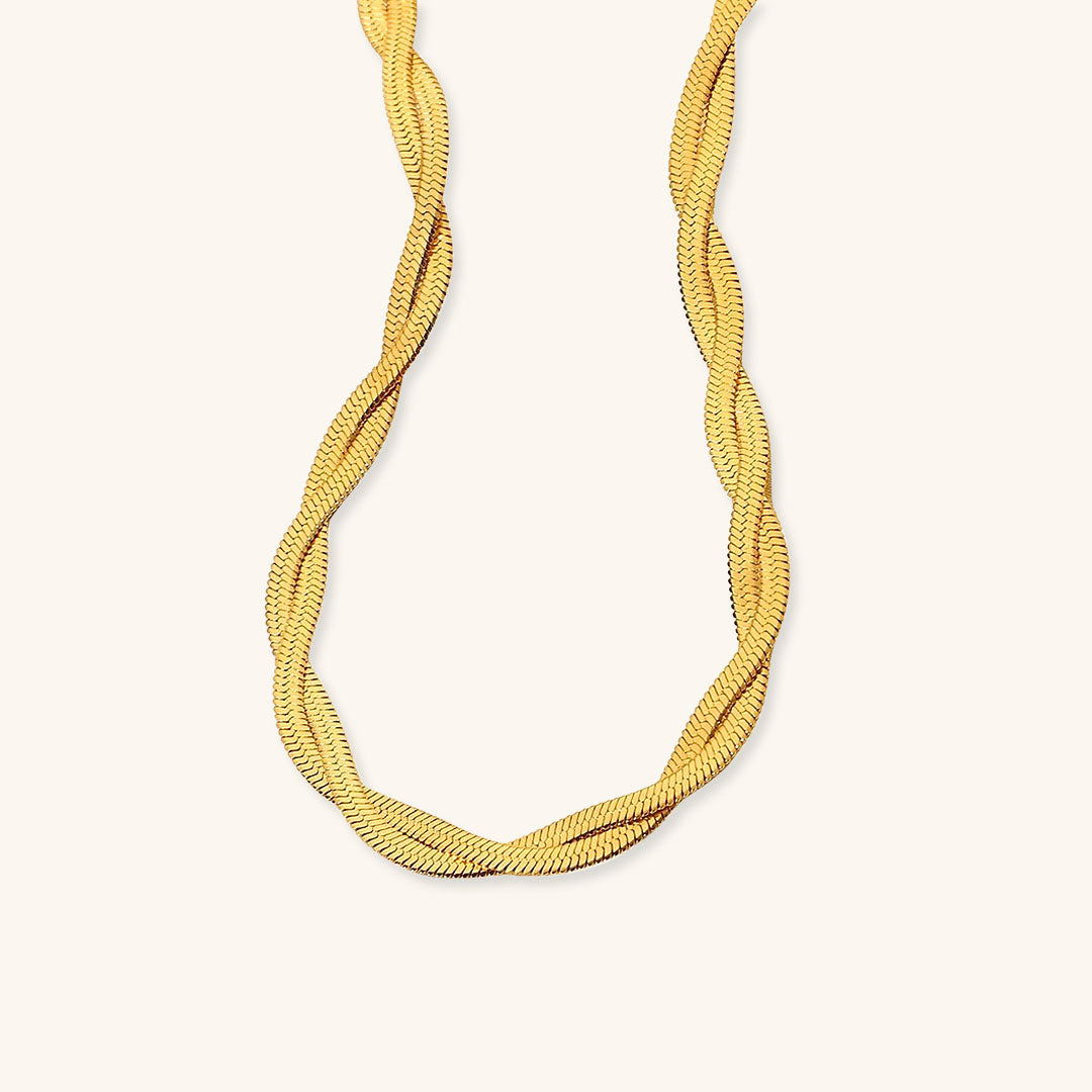 Lysa Twisted Chain Necklace Image