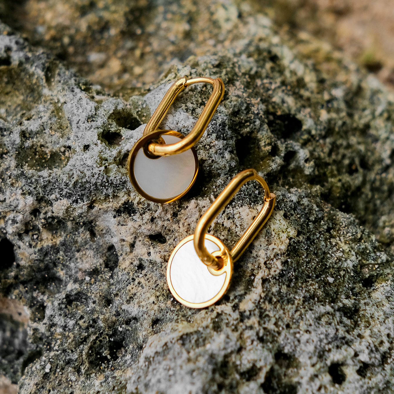 Lora Gold Earrings Image