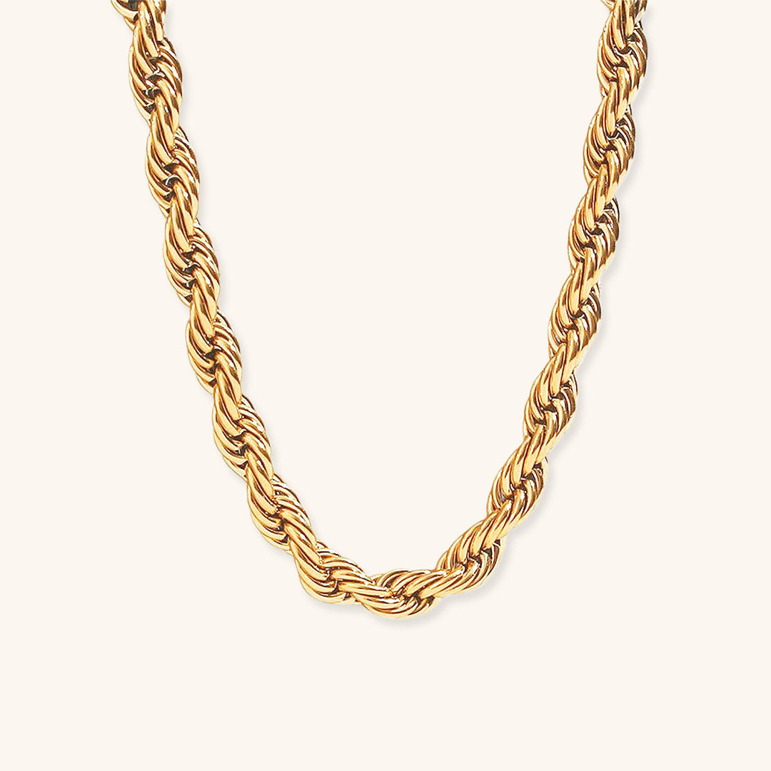 Mila Golden Twist Necklace Image