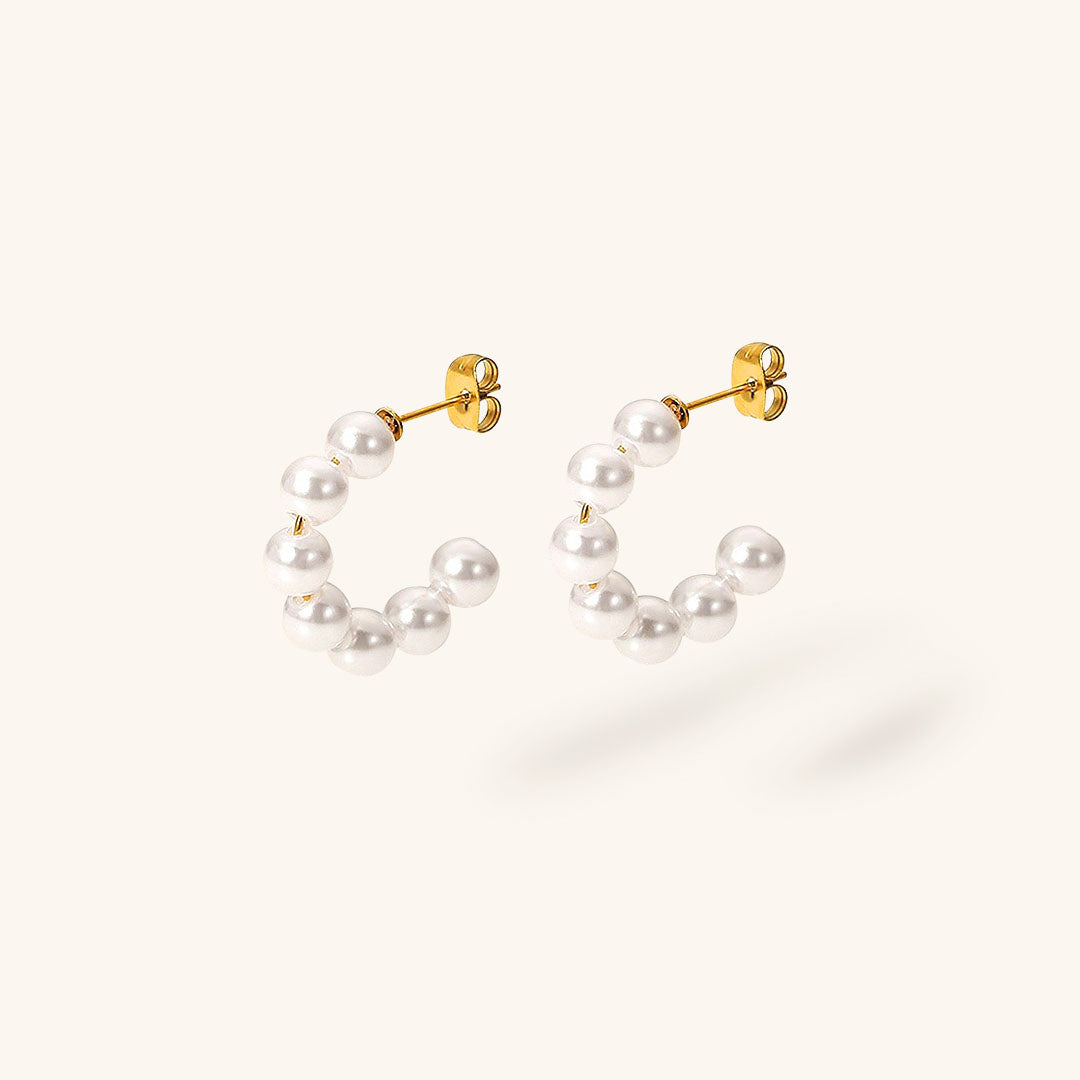 Nina Pearl Earrings Image