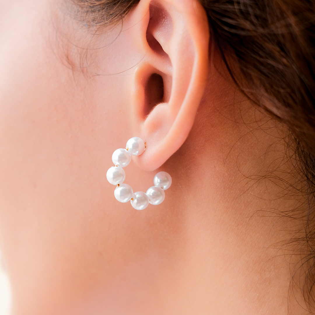 Nina Pearl Earrings