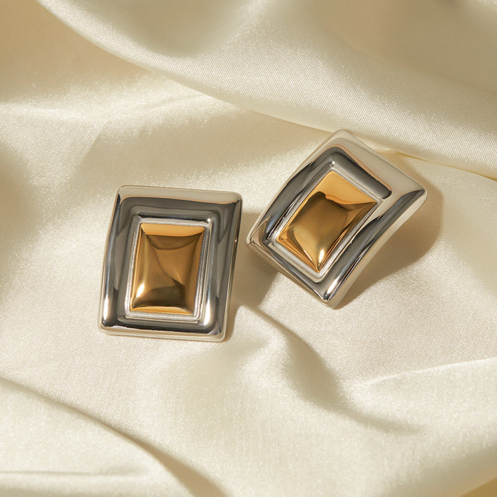 Jocelyn Two Tone Earrings