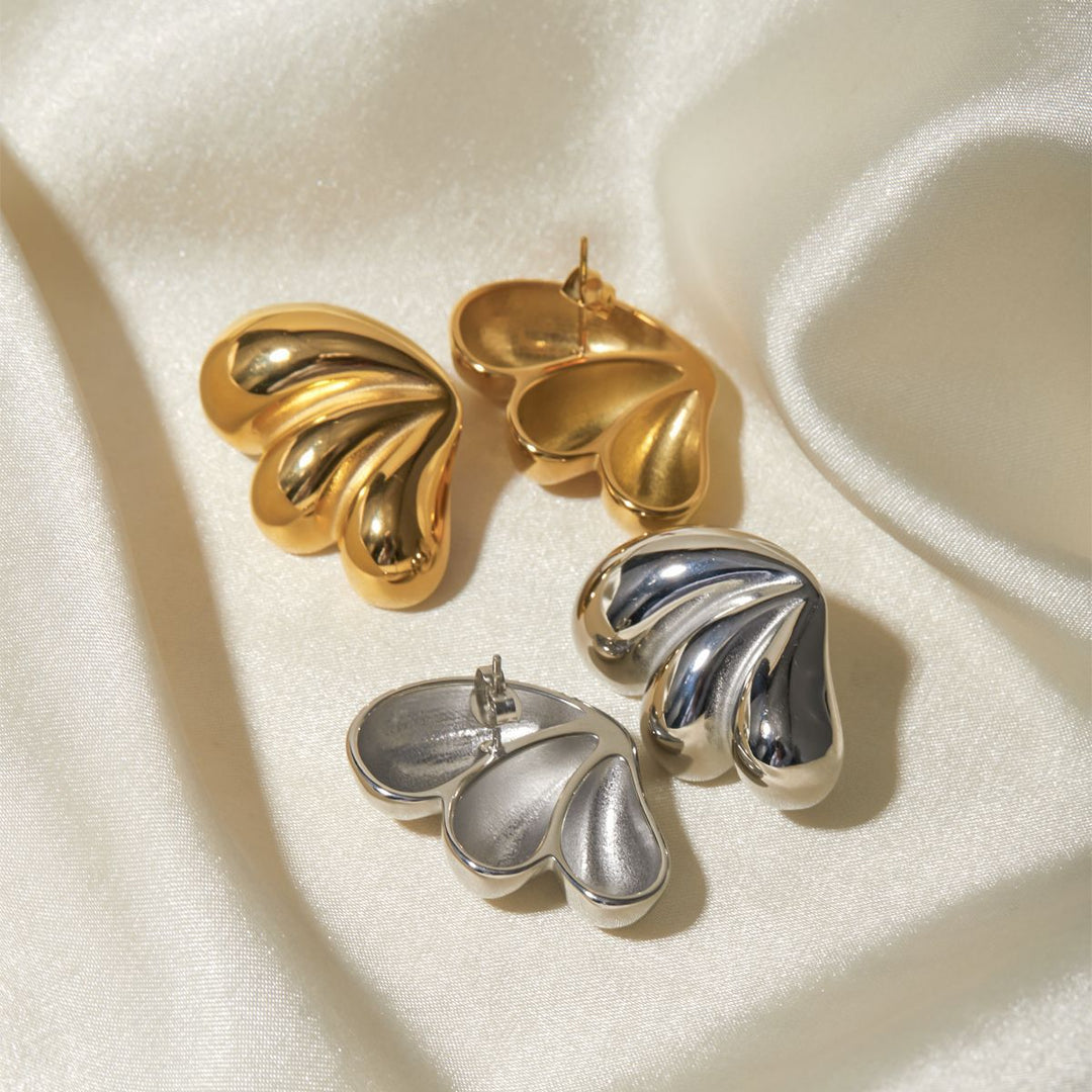 Liesel Gold Butterfly Earrings