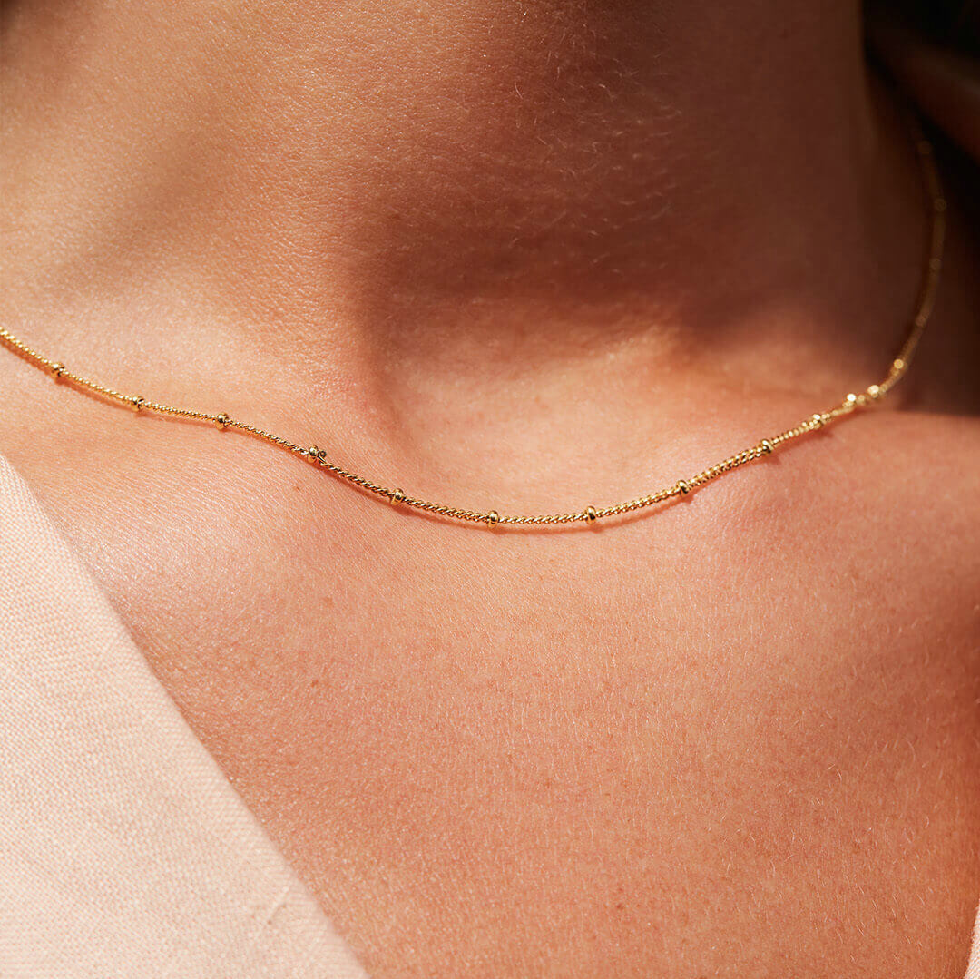 Julia Gold Chain Necklace Image