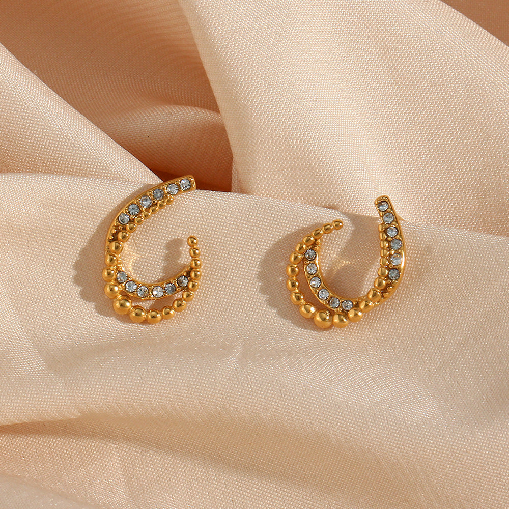 Nola Gold Earrings Image