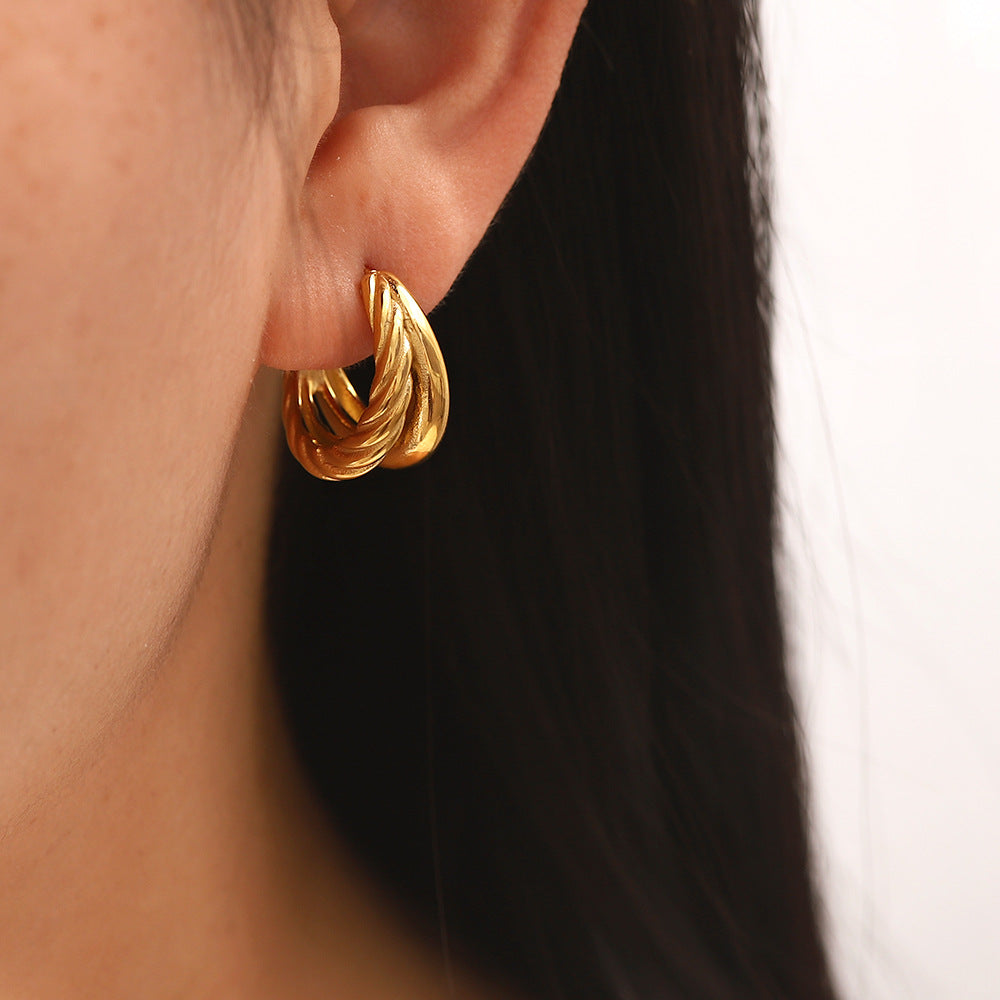 Cecilia Layered Earrings Image