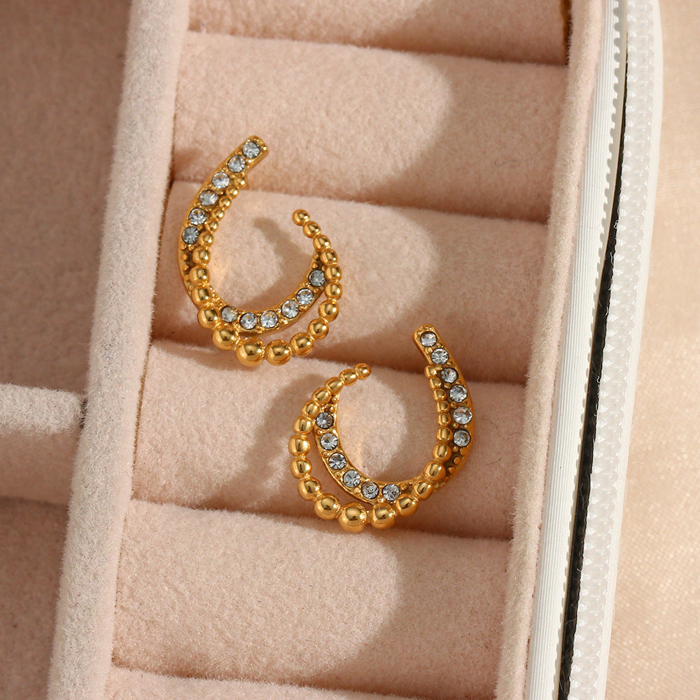 Nola Gold Earrings Image