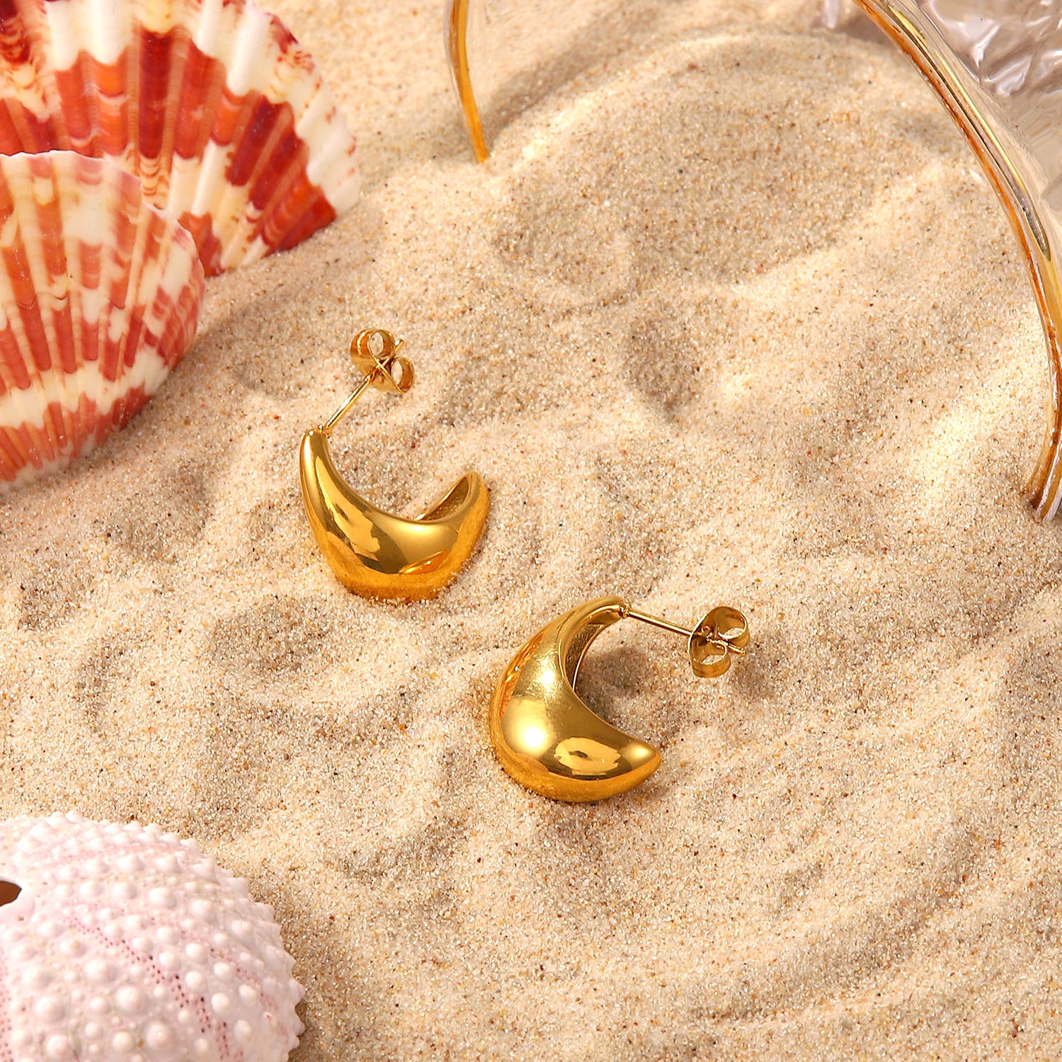 Zola Gold Earrings Image