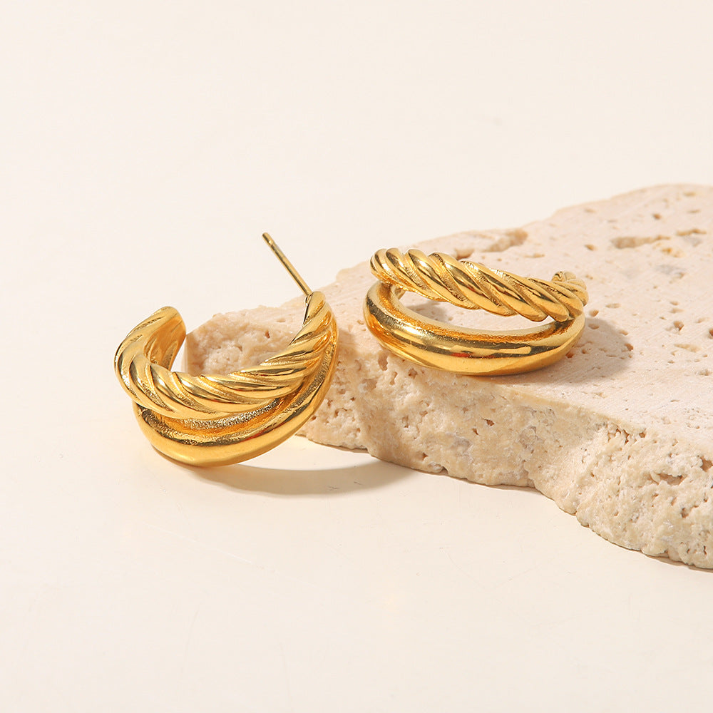 Cecilia Layered Earrings Image