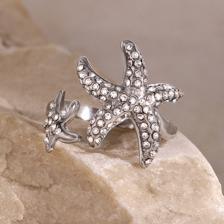 Marina Starfish Diamond Ring