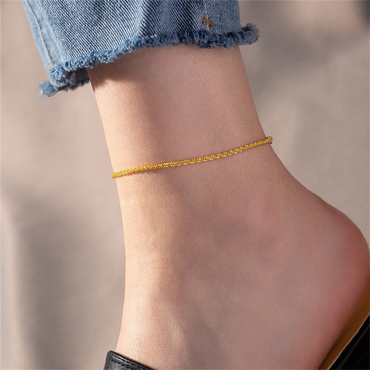 Abigail Gold Chain Anklet Image