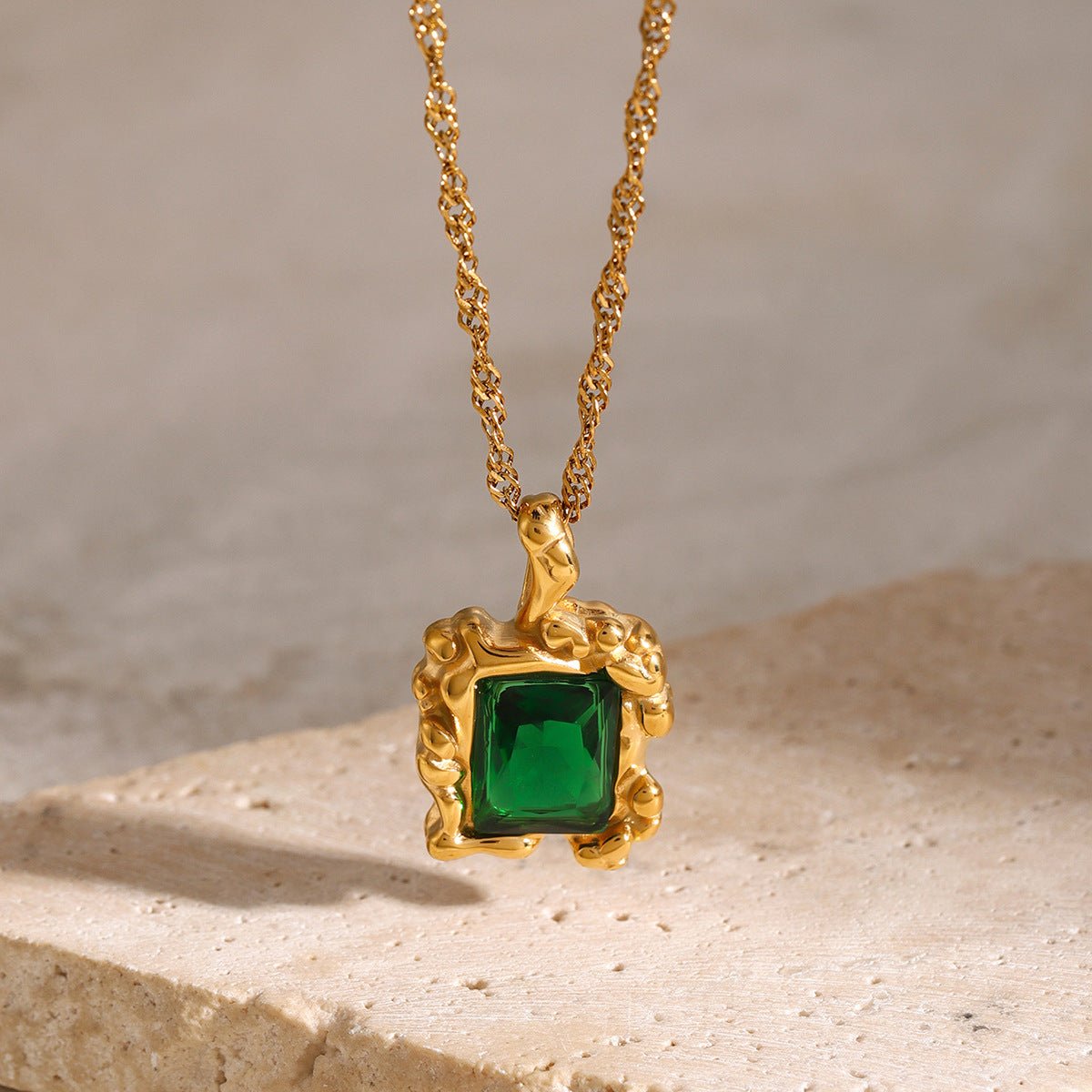 Priscilla Emerald Necklace Image